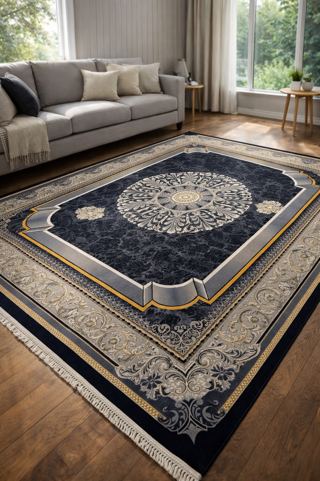Sheesh Mahal Heritage Medallion Carpet