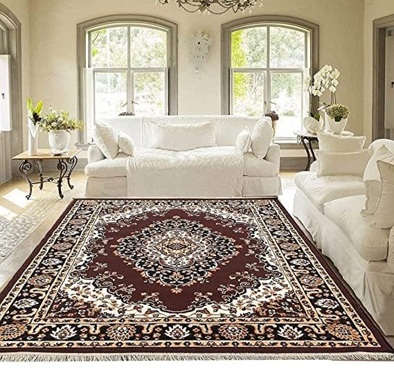 Classic Traditional Medallion Multicolor Area Rug