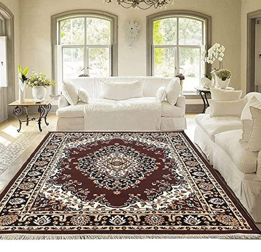 Classic Traditional Medallion Multicolor Area Rug