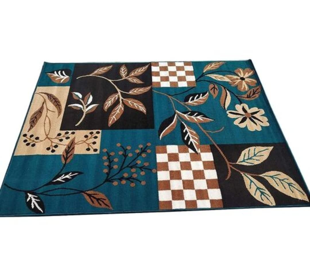 Floral Patchwork Multicolor Area Rug