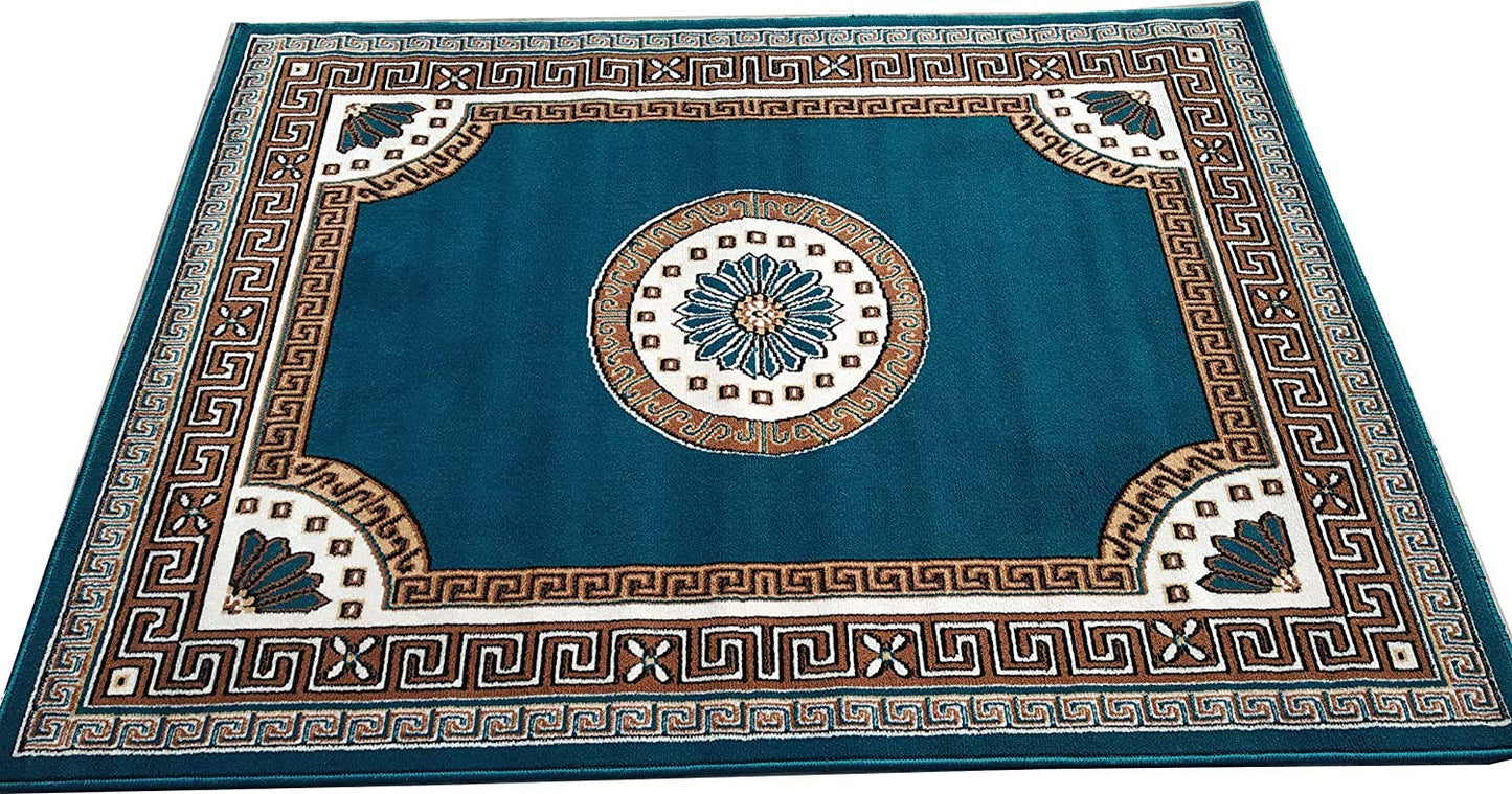 Regal Turquoise Palace Rug