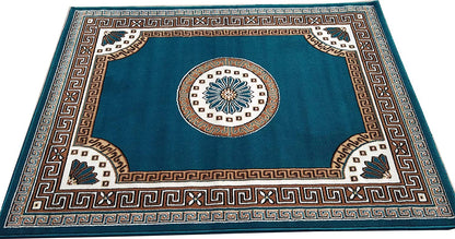 Regal Turquoise Palace Rug