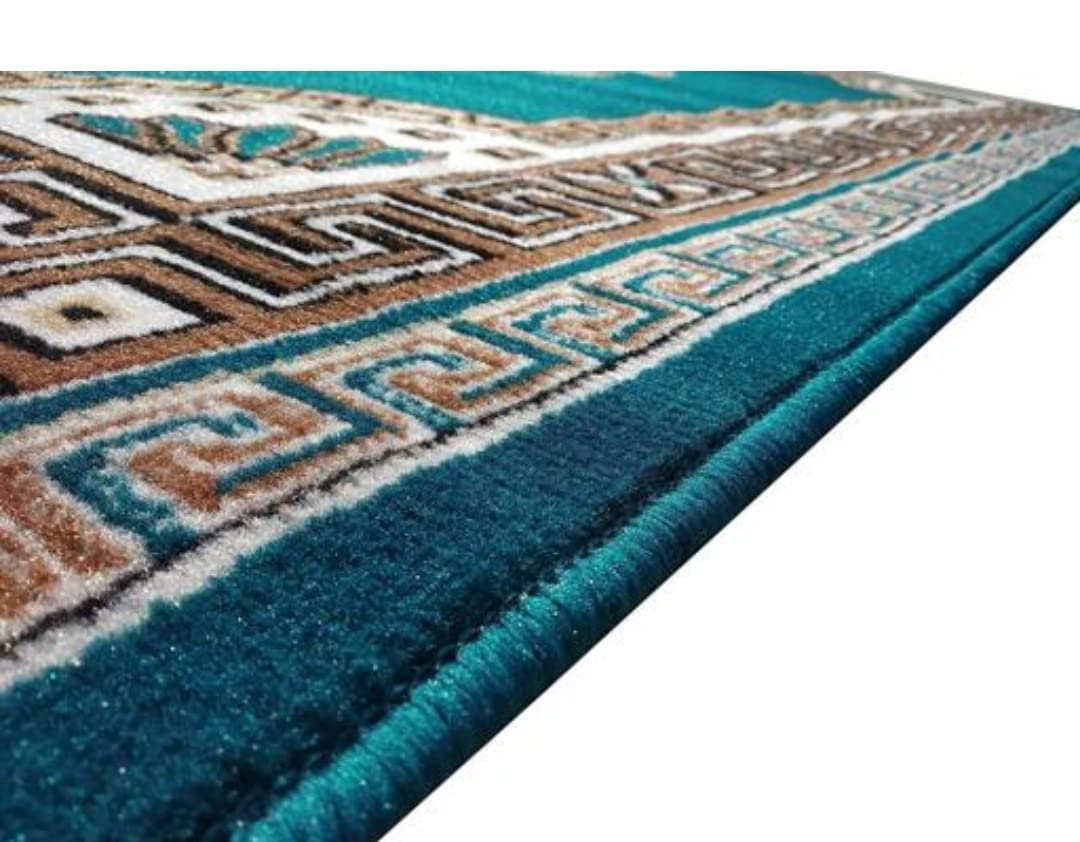 Regal Turquoise Palace Rug